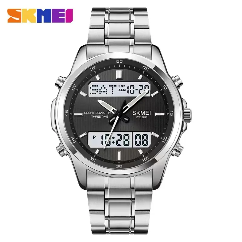 Digital Timer Countdown - Skmei-Montre de sport rétro-4.2 pour homme,