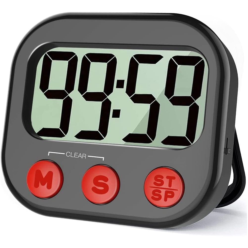 Digital Timer Countdown - Minuterie de cuisine avec grand écran