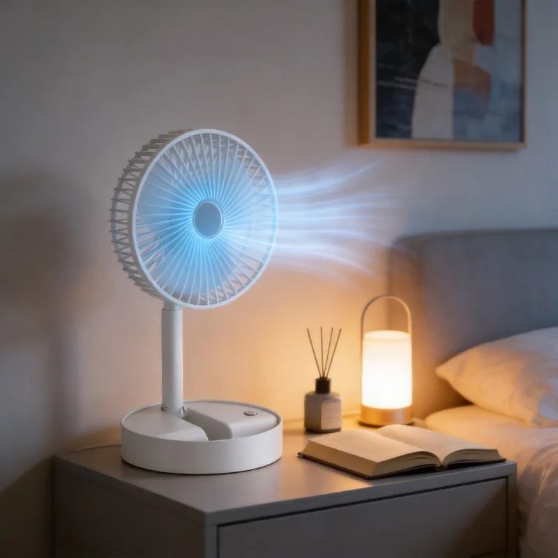 Cool Office Tech Gadgets - Ventilateur USB Mini Pliable et Extensible,