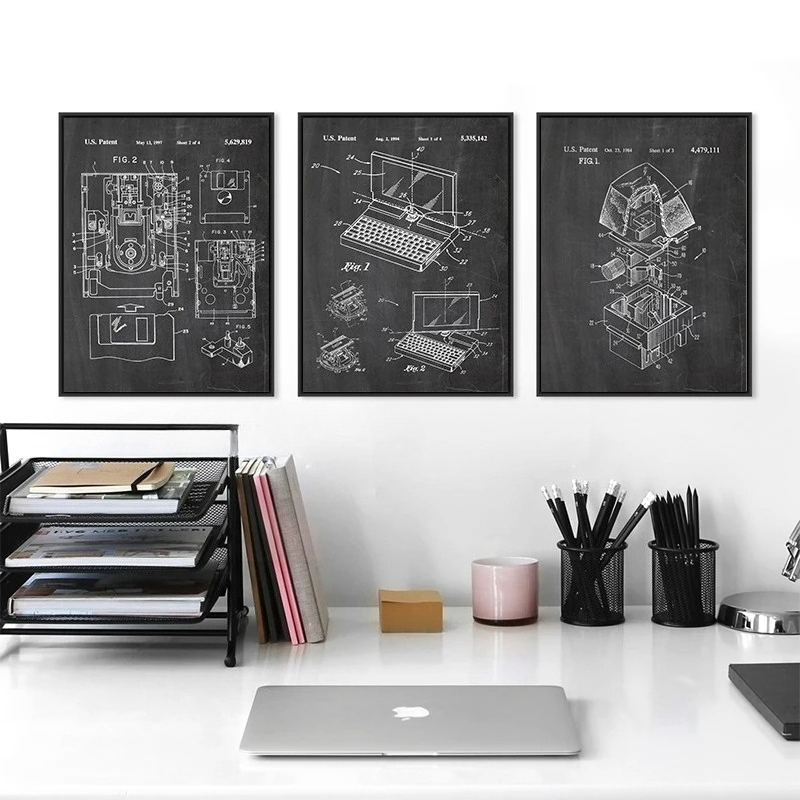 Lot de 6 affiches murales vint - Office Tech Room avis et prix