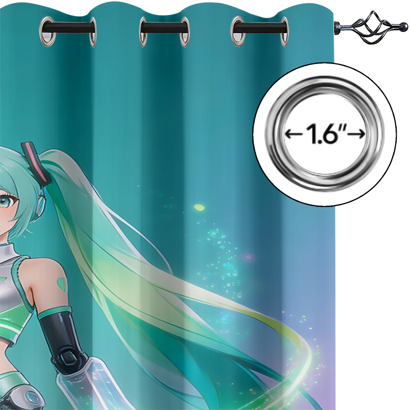 Rideaux occultants Hatsune Mik - Office Tech Room avis et prix