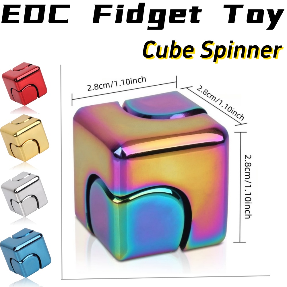 Jouet Cube Fidget Spinner en m - Cool Office Tech Gadgets avis et prix