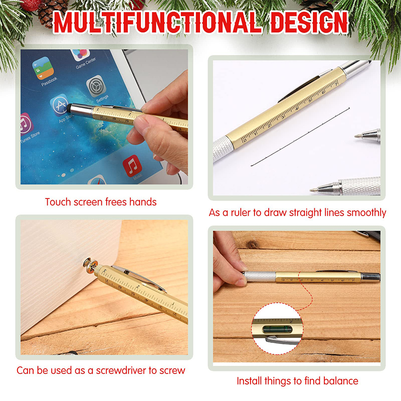 Stylo multi-outils 6 en 1 avec - Cool Office Tech Gadgets avis et prix