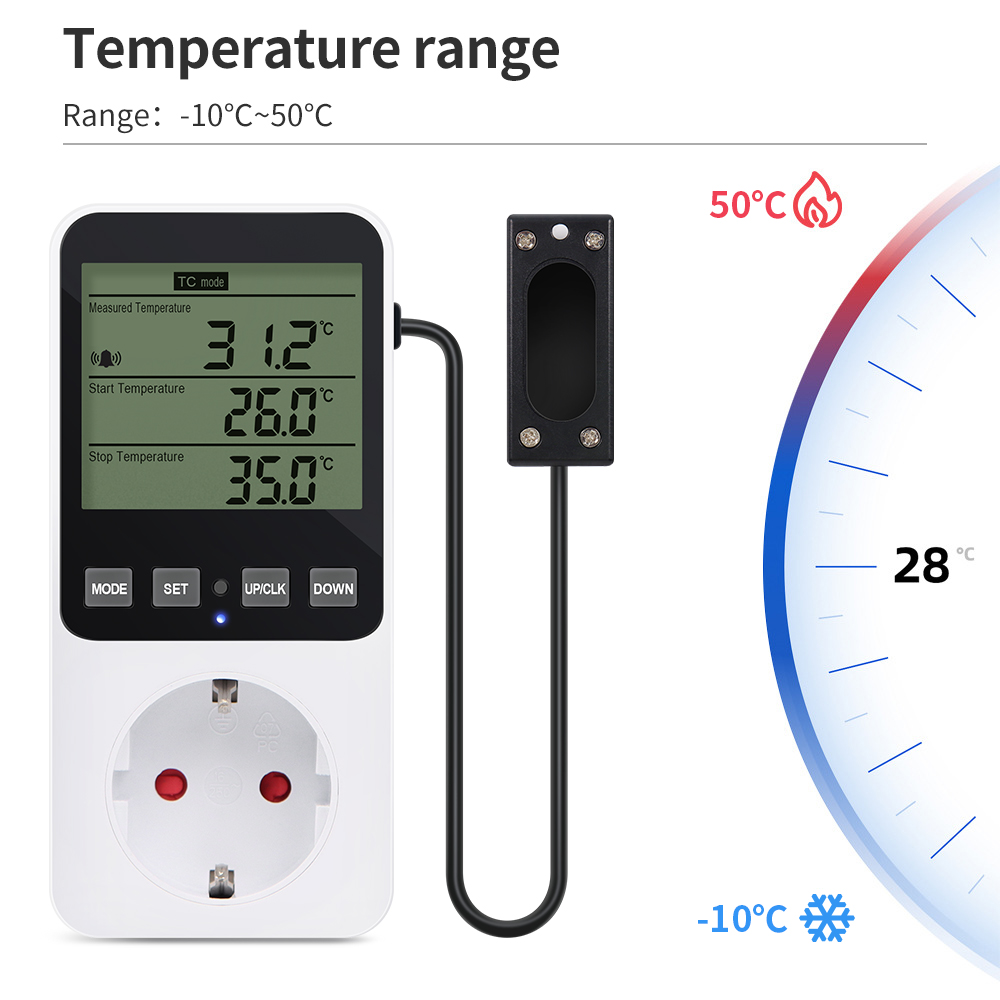 Contrôleur numérique de tempér - Digital Timer Countdown avis et prix