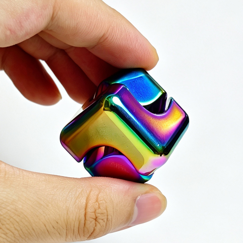 Dés carrés en métal, cube rota - Cool Office Tech Gadgets avis et prix