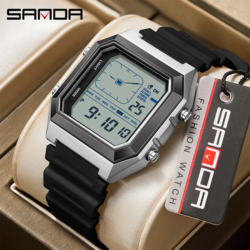 SANDA 6307 Nouvelle montre éle - Digital Timer Countdown avis et prix