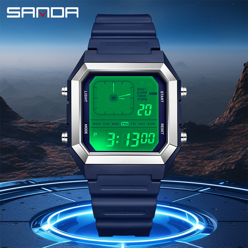 SANDA 6307 Nouvelle montre éle - Digital Timer Countdown avis et prix
