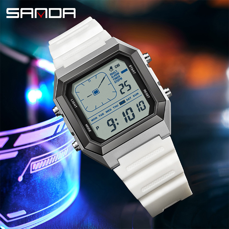 SANDA 6307 Nouvelle montre éle - Digital Timer Countdown avis et prix